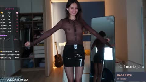 Marie online show from September 22, 6:56 pm