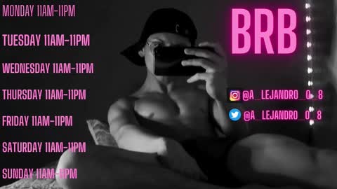 alejo online show from February 18, 8:14 pm