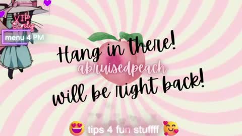 Peach online show from July 11, 2:49 am