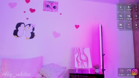 Snapshot of aby_whitee chatting on March 11, 12:00 am Aby online show from March 11, 12:00 am
