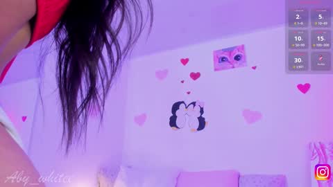 Snapshot of aby_whitee chatting on February 17, 7:26 am Aby online show from February 17, 7:26 am