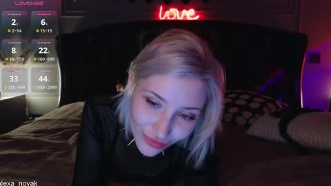Snapshot of alexa_novak chatting on February 27, 1:41 am Alexa online show from February 27, 1:41 am