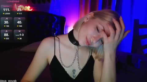 Snapshot of alexa_novak chatting on March 4, 1:45 am Alexa online show from March 4, 1:45 am