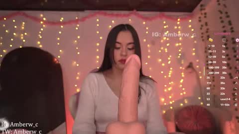 IG - TW Amberw c online show from March 28, 1:18 am