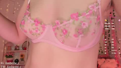 IG - TW Amberw c online show from December 2, 12:31 am