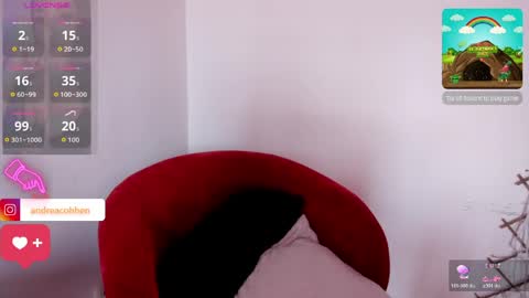 andrea  online show from April 13, 4:33 pm