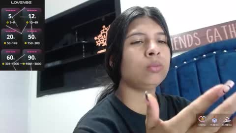 Andreina  online show from January 20, 6:21 pm