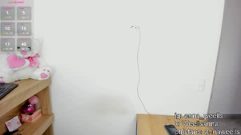 Anna Weells  online show from July 3, 8:24 pm