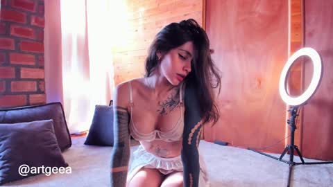 Snapshot of artgea chatting on December 12, 8:43 pm Linda  independent model artgeea online show from December 12, 8:43 pm