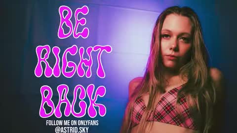 Astrid Sky online show from April 4, 3:46 am