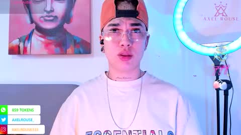 Axel Rouse online show from March 8, 8:13 pm