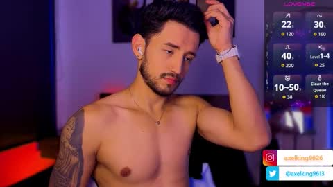 Axel King online show from February 22, 9:50 pm