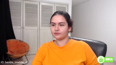 Snapshot of baddie_maddie_ chatting on September 29, 7:07 am want custom text me through my snap 3  online show from September 29, 7:07 am