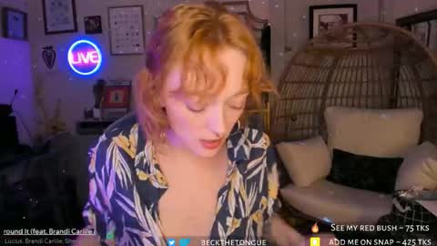 Beck the tongue online show from March 13, 4:49 am