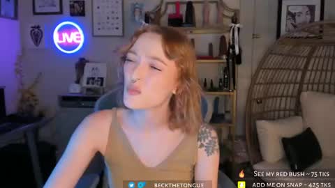 Beck the tongue online show from July 15, 3:23 am