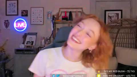 Beck the tongue online show from July 24, 10:51 pm