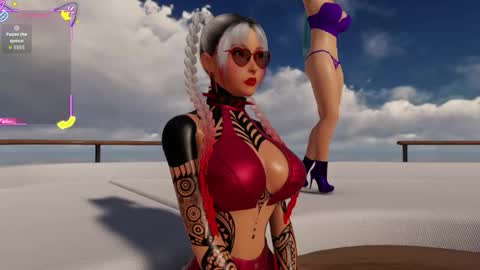 Snapshot of bellazomb chatting on October 9, 9:48 am bellazomb online show from October 9, 9:48 am