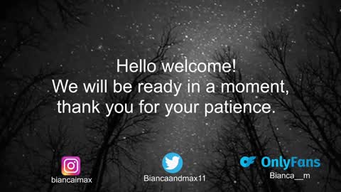 bianca and maxwell online show from January 7, 11:45 pm