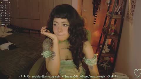   Im Nym  Justa nymph on twitter and IG online show from March 12, 2:04 am