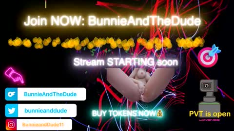BUNNIE and THE DUDE TheLebowskis online show from November 14, 1:19 am