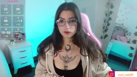 Snapshot of cami_mila99 chatting on January 8, 3:51 am CAMI  online show from January 8, 3:51 am