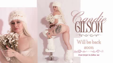Snapshot of candiegilson__ chatting on March 2, 7:34 pm Candie online show from March 2, 7:34 pm