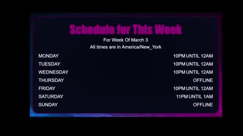 cfenmass online show from March 9, 11:56 pm