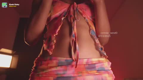 Snapshot of connie_west0 chatting on March 8, 8:57 pm   independent model online show from March 8, 8:57 pm