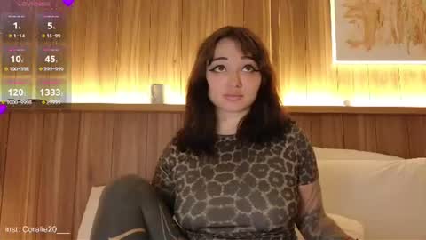 coralie20 online show from July 12, 9:45 am