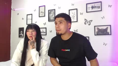 Snapshot of coupsextop chatting on February 6, 7:45 am Juli and Liam online show from February 6, 7:45 am