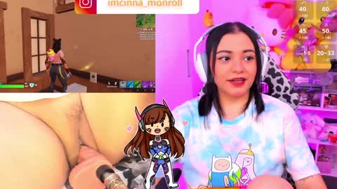 Snapshot of cutecinamonroll chatting on January 24, 5:53 pm Cinna independent model online show from January 24, 5:53 pm