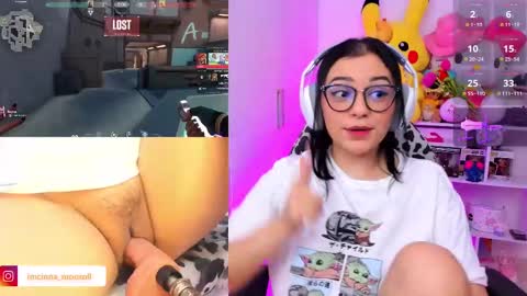 Snapshot of cutecinamonroll chatting on March 11, 12:11 am Cinna independent model online show from March 11, 12:11 am