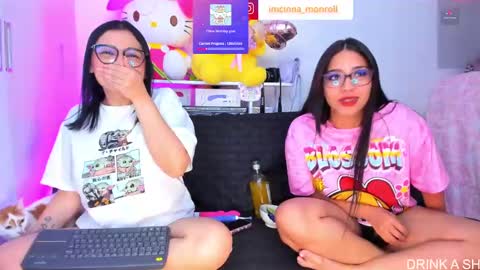 Snapshot of cutecinamonroll chatting on February 23, 2:18 am Cinna independent model online show from February 23, 2:18 am