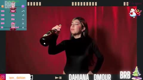 Dahiana  online show from December 15, 12:12 pm