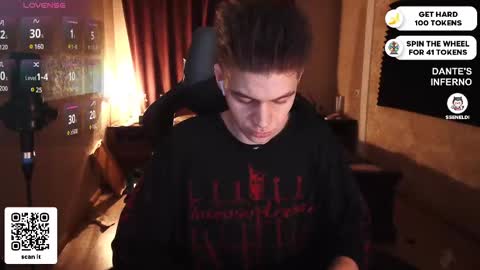 Snapshot of dantebigboi chatting on March 7, 8:00 pm Daniel online show from March 7, 8:00 pm