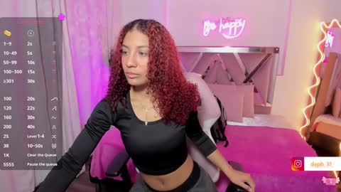 Snapshot of daphnne_tay chatting on March 7, 3:19 am dhapnne online show from March 7, 3:19 am