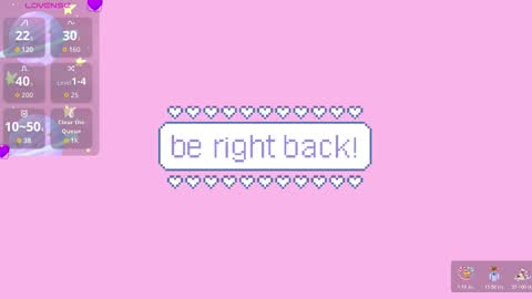 dulce_charm_ online show from January 31, 7:11 pm