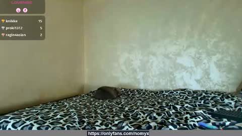 Nomyx  OF check online show from December 5, 9:12 pm