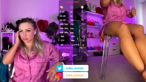 Snapshot of erika_kirman chatting on September 11, 3:57 pm Erika      online show from September 11, 3:57 pm