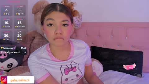 Snapshot of gabriela_miller2 chatting on February 6, 10:47 am Gaby online show from February 6, 10:47 am