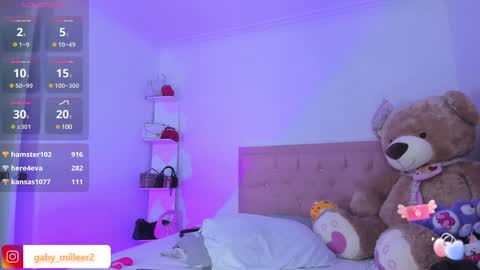 Snapshot of gabriela_miller2 chatting on February 3, 7:18 am Gaby online show from February 3, 7:18 am