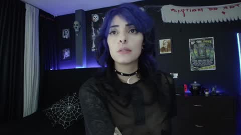 Snapshot of goddess_mortem chatting on January 31, 12:50 am Mortem model independientfollow me on my telegram channel online show from January 31, 12:50 am