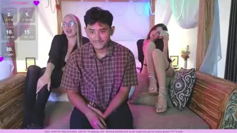 Heidi brunette Foxy red head and Carrie blondie online show from June 19, 3:34 am