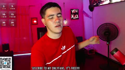 Call me Mike-----INSTAGRAM hellofmike INDEPENDENT MODEL online show from January 9, 10:31 pm