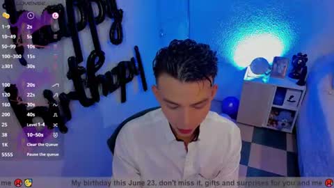 Alejandro online show from June 23, 3:25 am
