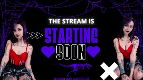 Inarafoxx online show from November 27, 5:04 am