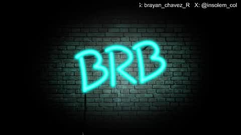Snapshot of insolemnia chatting on October 19, 8:19 am Brayan Chavez online show from October 19, 8:19 am
