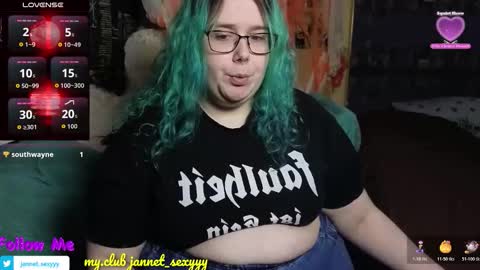 Snapshot of jannet_star chatting on October 24, 8:31 pm Jannet online show from October 24, 8:31 pm