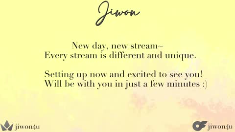 Snapshot of jiwon4u chatting on January 15, 11:53 am Jiwon online show from January 15, 11:53 am