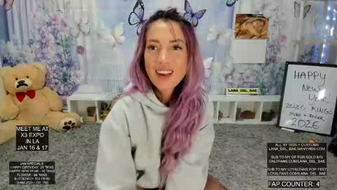 Lana Del Bae online show from January 9, 3:12 am